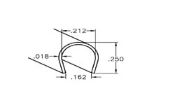 [565-A]([565-A.jpg]) - Round Tubing Segments, Curved Strips & Tape