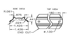 [813]([813.jpg]) - Round Tubing Segments, Curved Strips & Tape